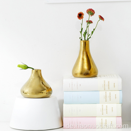 minimalistisches Design goldene europäische Wohnzimmer Ornamente Blume